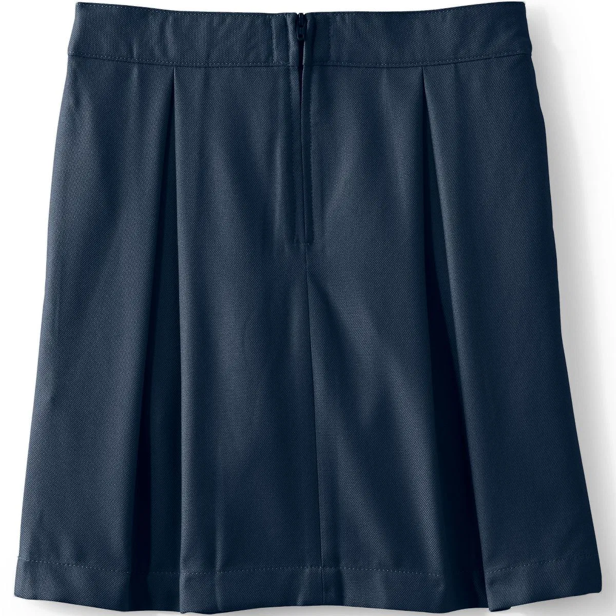 Детская юбка-шорты для девочек плиссированная School Uniform Classic Navy Lands' End — фото 4