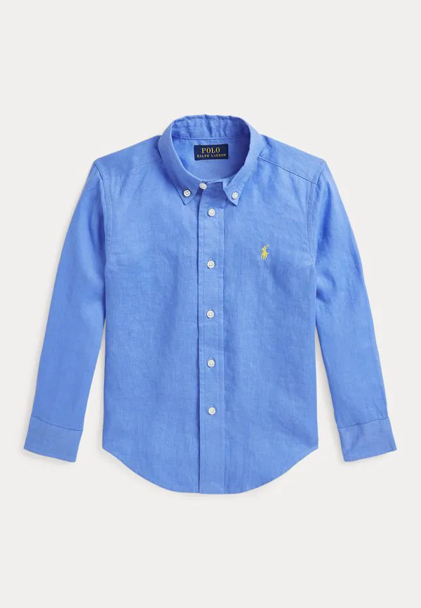 Льняная рубашка 26 лет Polo Ralph Lauren, Harbor Island Blue