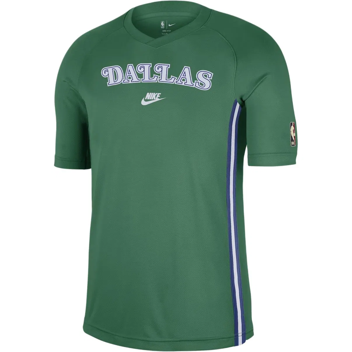Мужская футболка с принтом Dallas Mavericks Hardwood Classics Nike, Green