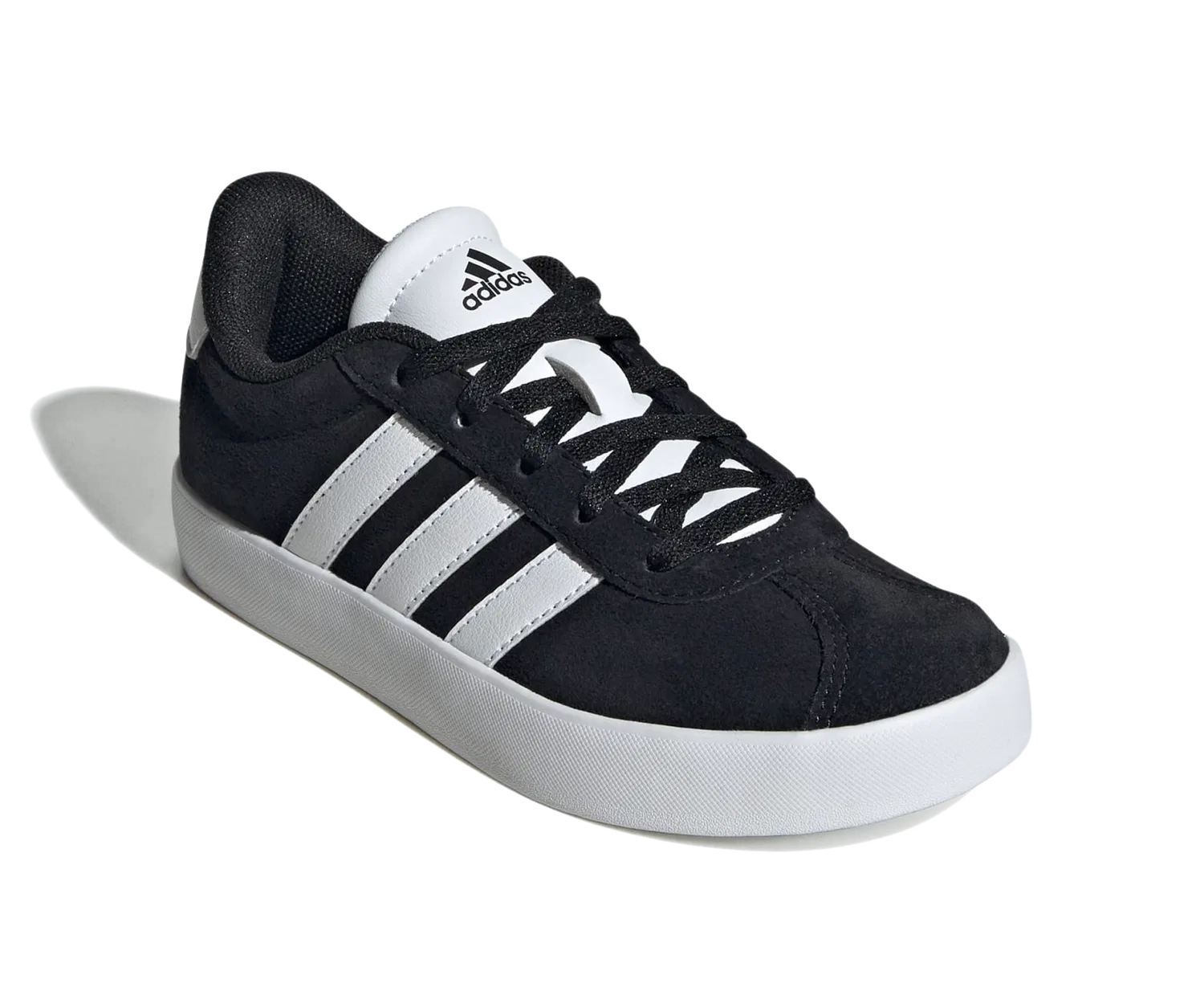 Детские кроссовки VL Court 3.0 Adidas, черный — фото 2