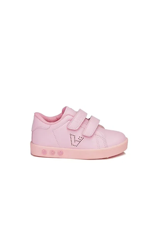 Детские туфли для девочек без шнуровки Vicco, Pink — фото 2