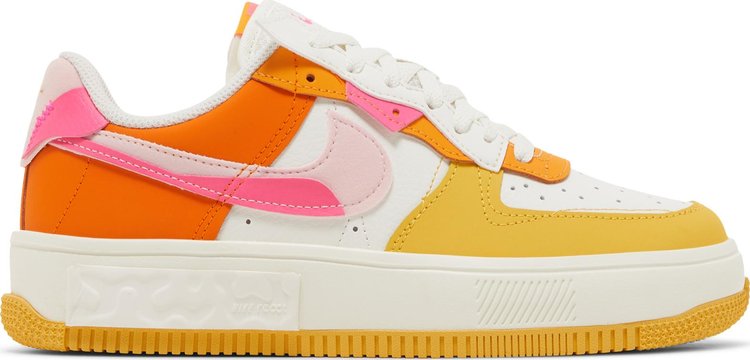 Кроссовки Nike Wmns Air Force 1 Fontanka 'Sunrise', белый - фото