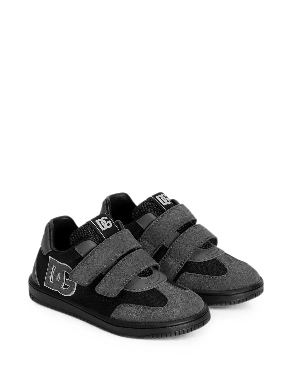 Кроссовки DG Original из нейлона Dolce & Gabbana Kids, черный — фото 2
