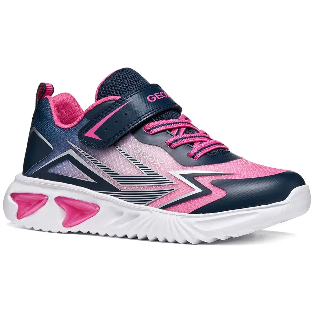Детские кроссовки для девочек с подсветкой Assister B Geox, Pink — фото 2