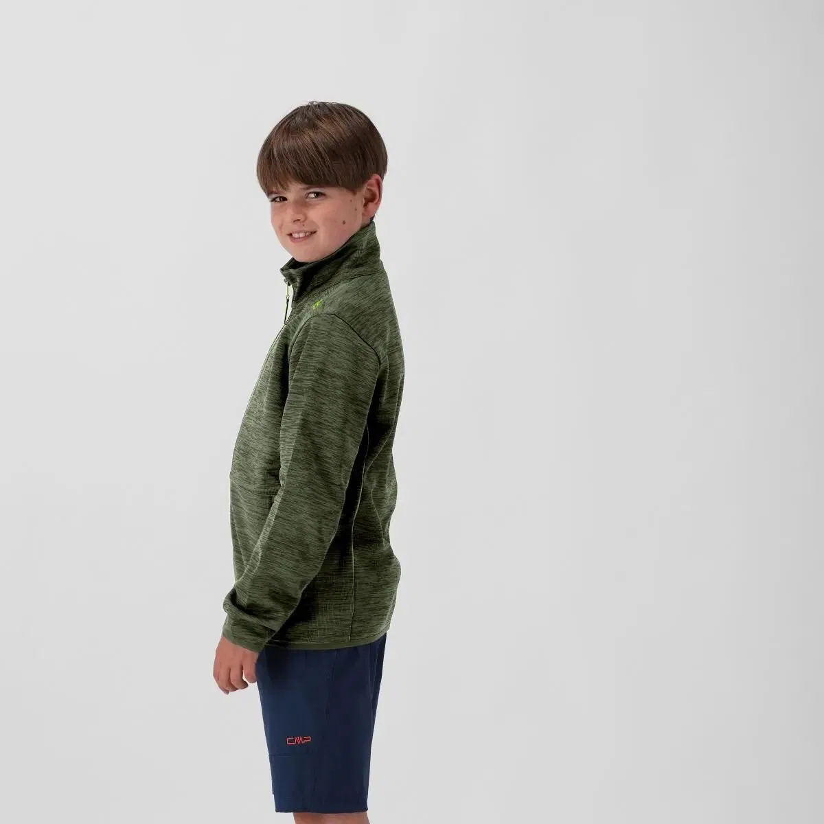 Детская флисовая куртка Knit-Tech CMP, Grun — фото 4