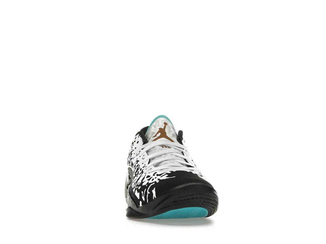 Детские кроссовки для баскетбола Jordan Zion 3 Pressure (GS) Jordan, Black/Light British Tan/White/Pear — фото 2