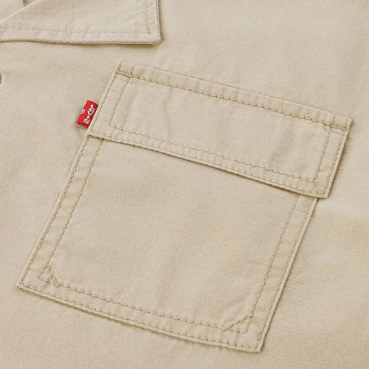 Рабочая рубашка для мальчиков 4-7 лет Levi's, Fields Of Rye - Brown — фото 3