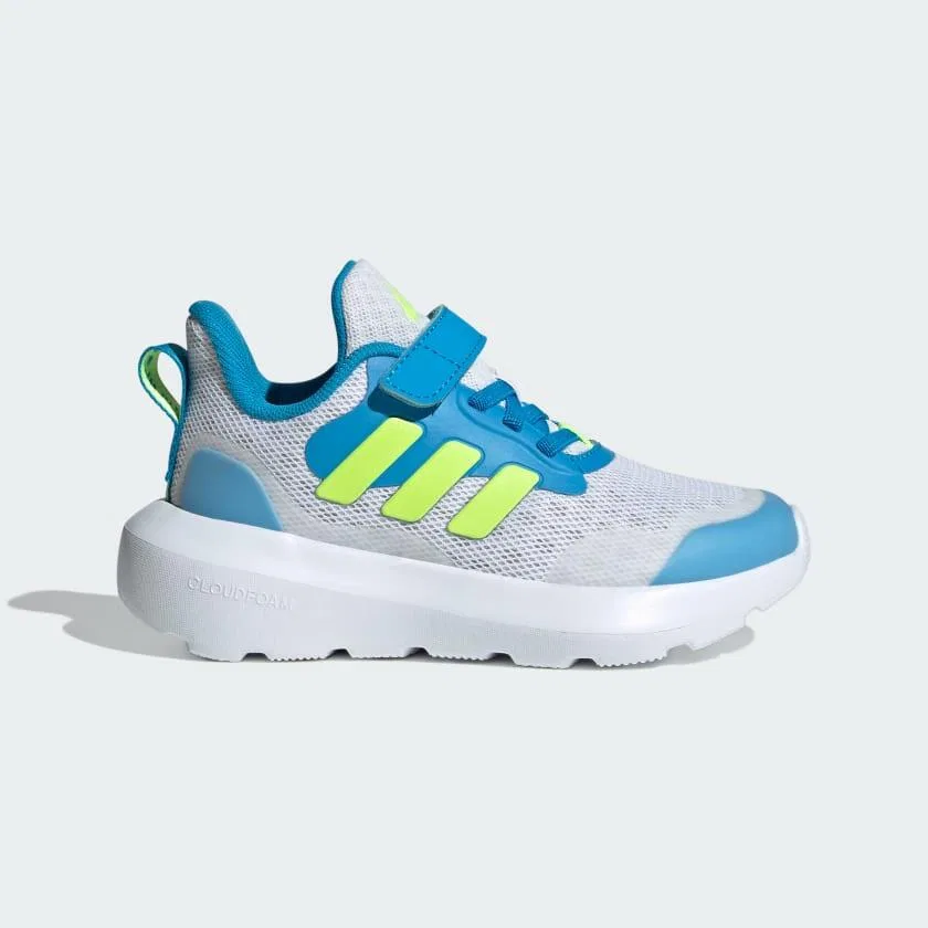 Детские кроссовки с закрытой пяткой Fortarun 2.0 Adidas, Grau Hellgelb Blau — фото 3