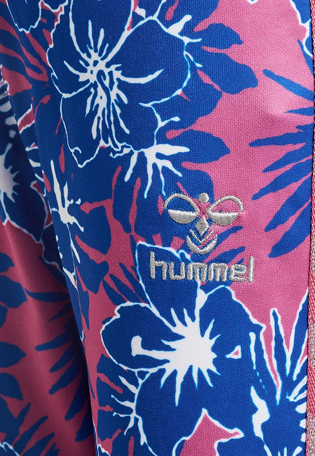 Детские брюки с регулируемой талией Hmlflowery Hummel, Rosa / Lotuspink / Hellrosa — фото 3
