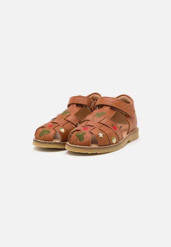 Ботинки кожаные Classic unisex - baby shoes Petit Nord Copenhagen, Cognac, коньячный — фото 2