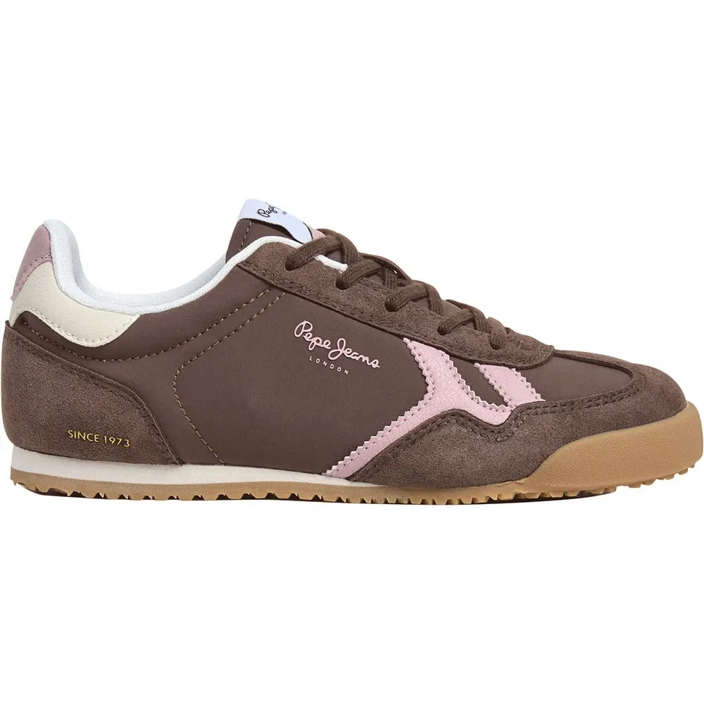 Детские кроссовки для девочек Pepe jeans Vinnie Retro, Brown
