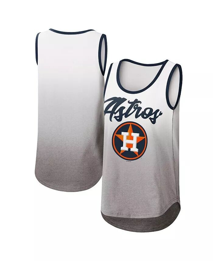 

Женская белая майка Houston Astros с логотипом вернисажа G-Iii 4Her By Carl Banks