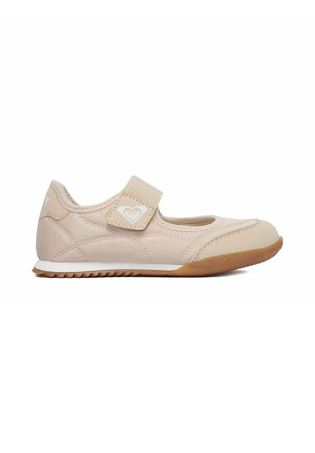 Балетки для девочек 5906751906200 - балетки с ремешком на щиколотке Roxy, Beige