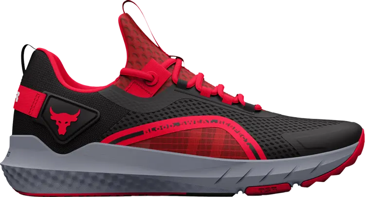 

Кроссовки Under Armour Project Rock BSR 3 Black Versa Red, черный