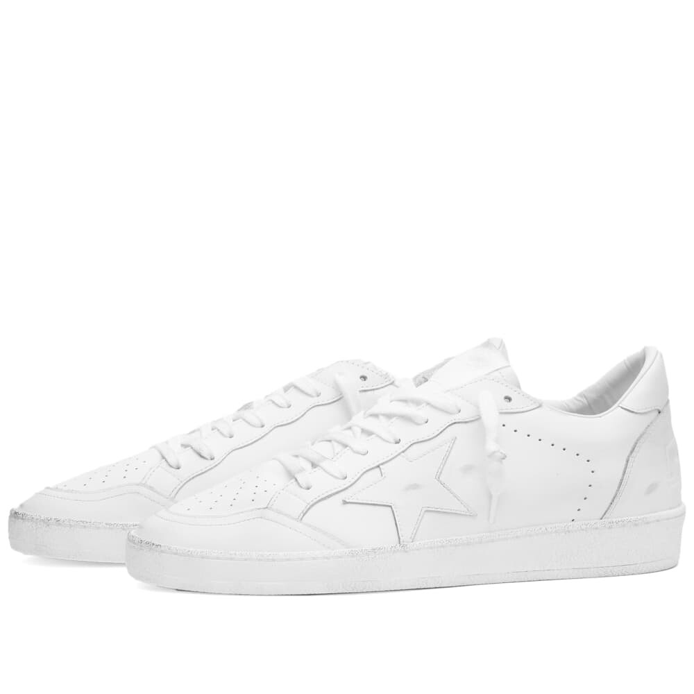 

Кроссовки Golden Goose Ball Star Leather Sneaker, Серый, Кроссовки Golden Goose Ball Star Leather Sneaker