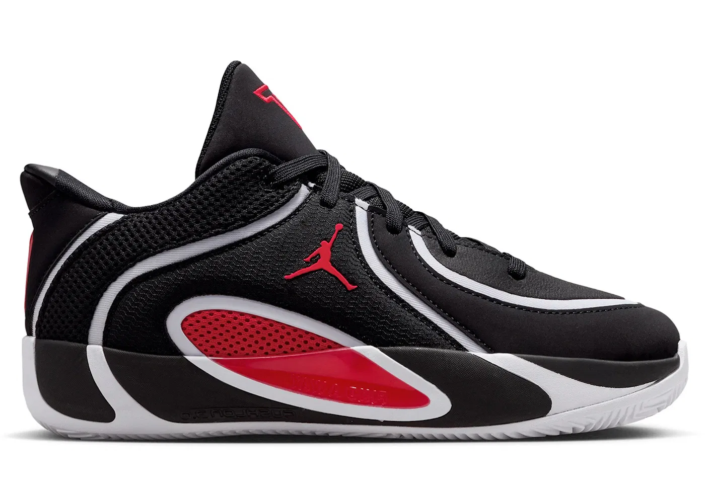 Детские кроссовки для баскетбола Jordan Tatum 4 Jordan, Black/University Red/White