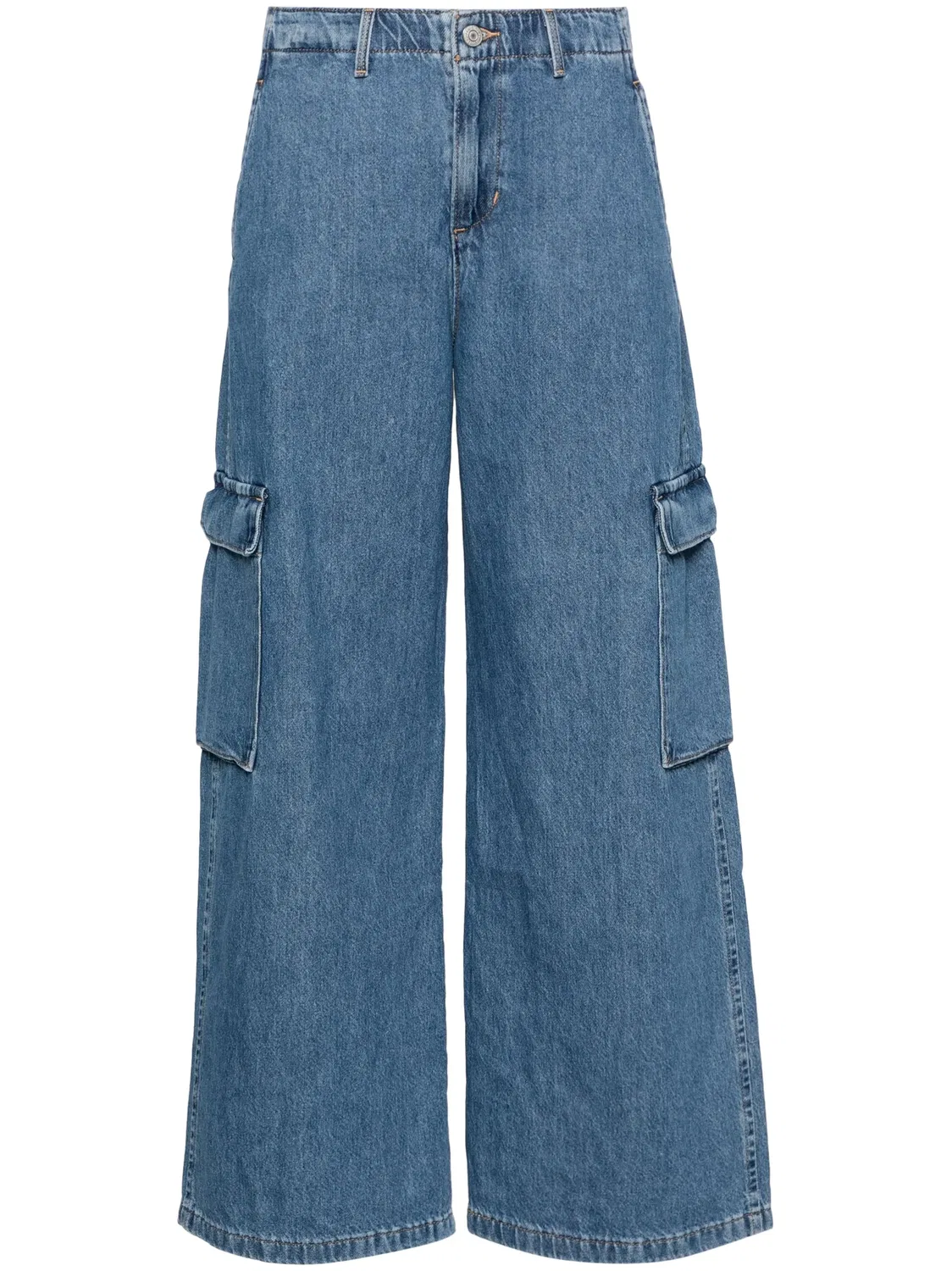 Багги джинсы с средней посадкой Levi's, синий