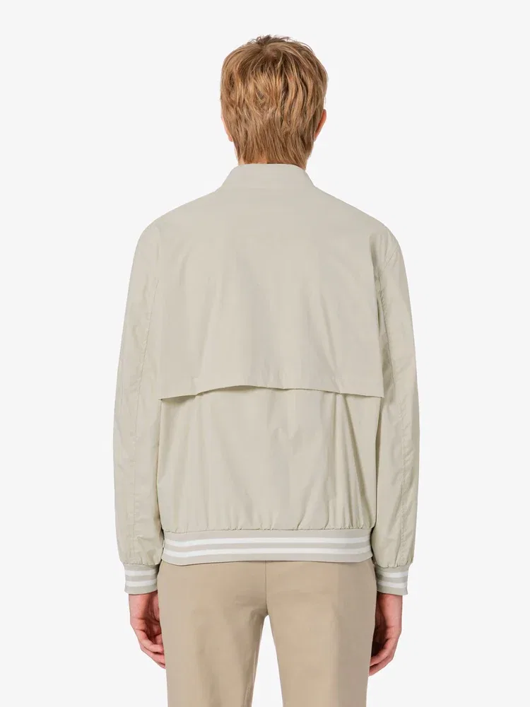 Куртка мужская, весенняя, модель Stadium LACOSTE, Beige — фото 3
