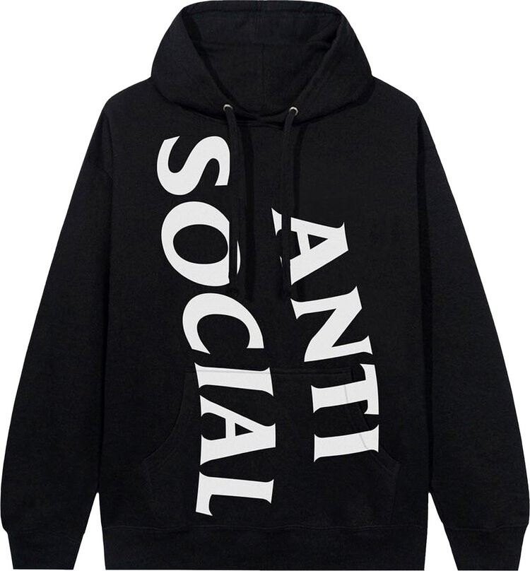 

Худи Anti Social Social Club Vertical Horizon Hoodie Black, черный