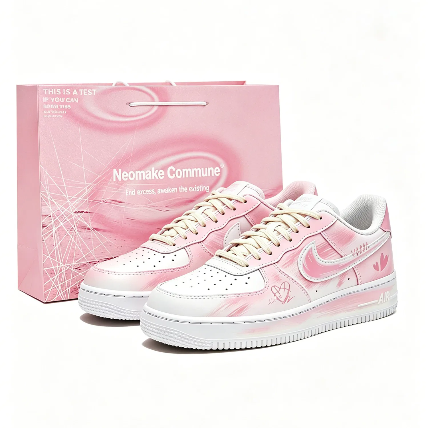 Детские кроссовки для скейтбординга Peach Mist Love Confession Nike