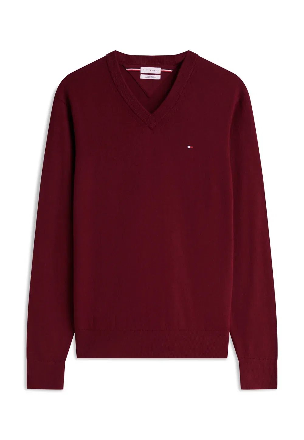 Пима - джемпер Tommy Hilfiger, Deep Rouge — фото 3
