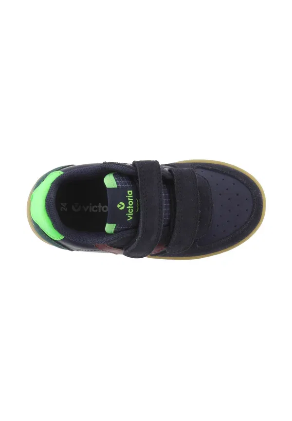 Ботинки кожаные Tiempo low, Victoria Shoes, Marino, морской — фото 3