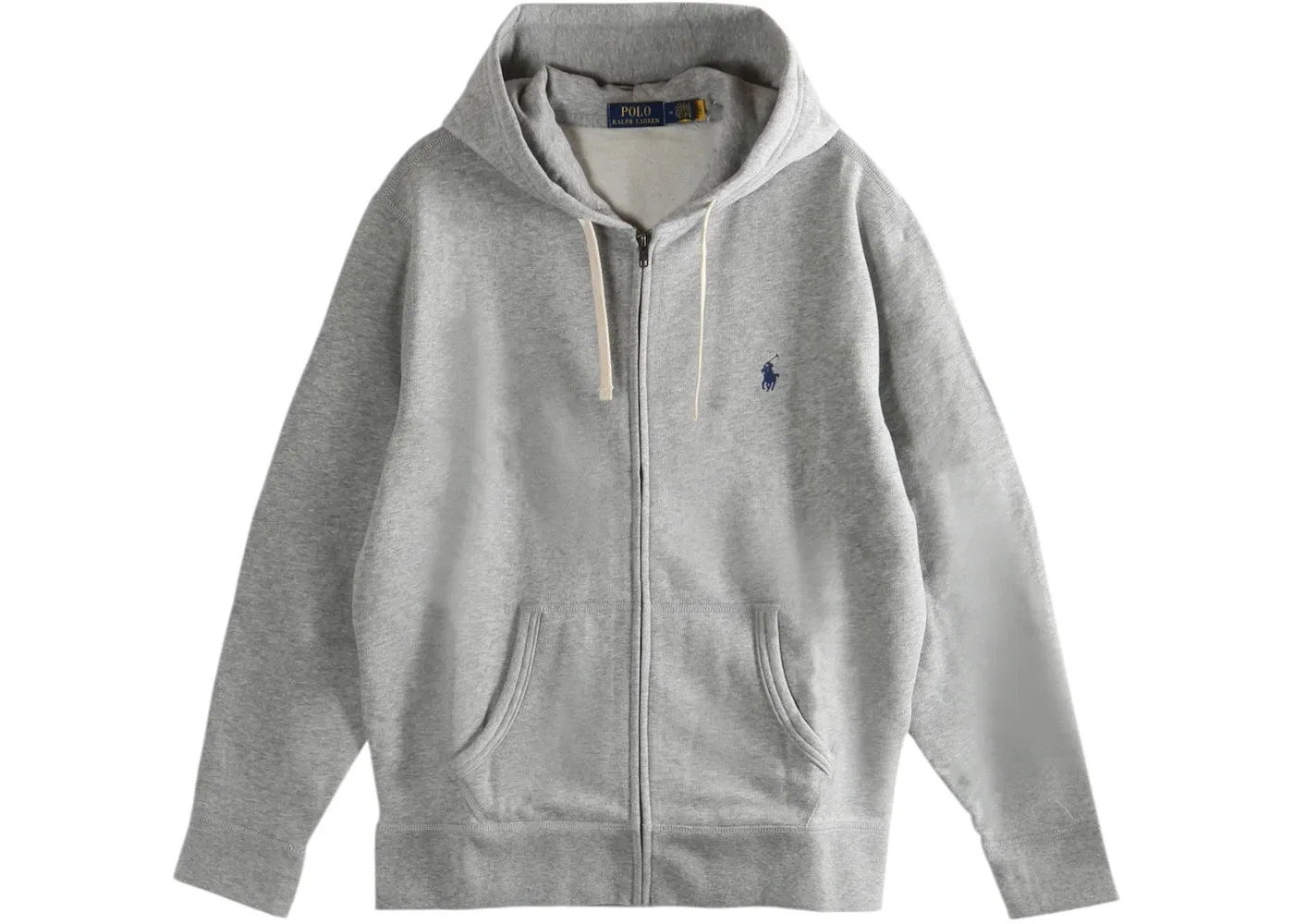 Мужская худи на молнии с длинным рукавом Polo Ralph Lauren, Andover Heather