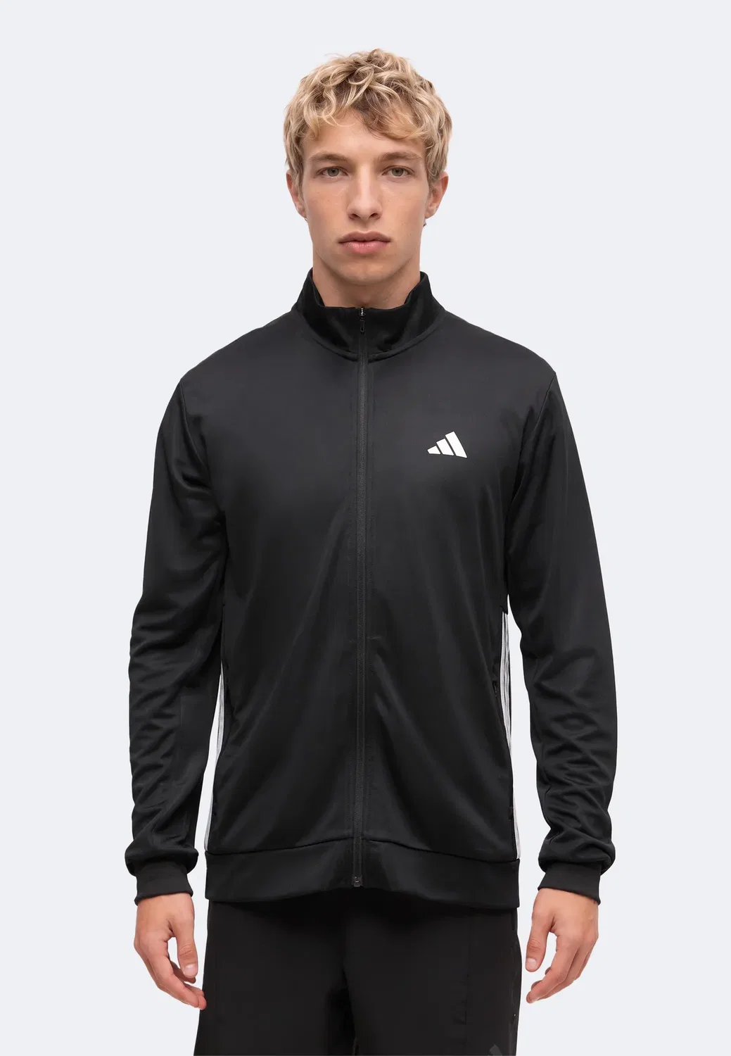 Все необходимое готово - тренировочная куртка Adidas Performance, Black/White