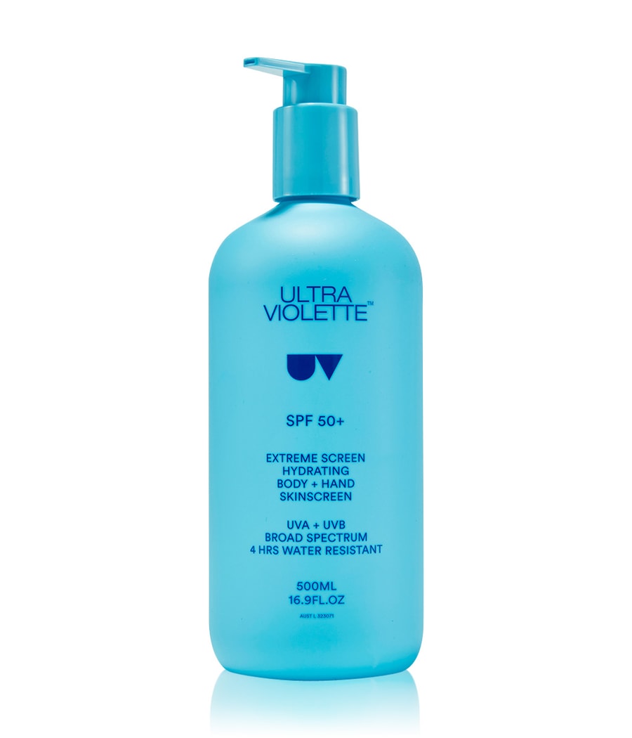 

Солнцезащитный крем Ultra Violette Extreme Screen Hydrating Body & Hand SPF50+ Bod Brigade, 500 ml