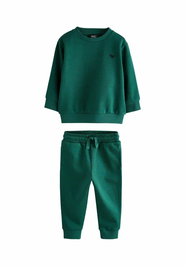 Комплект из двух спортивных костюмов Regular fit joggers set 2 pack Next, зеленый/серый — фото 4