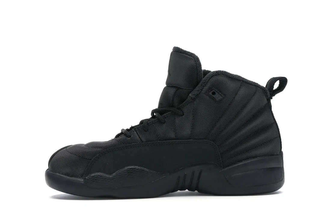 Детские кроссовки Lifestyle Jordan 12 Retro Winter, Black/Black-Anthracite — фото 3