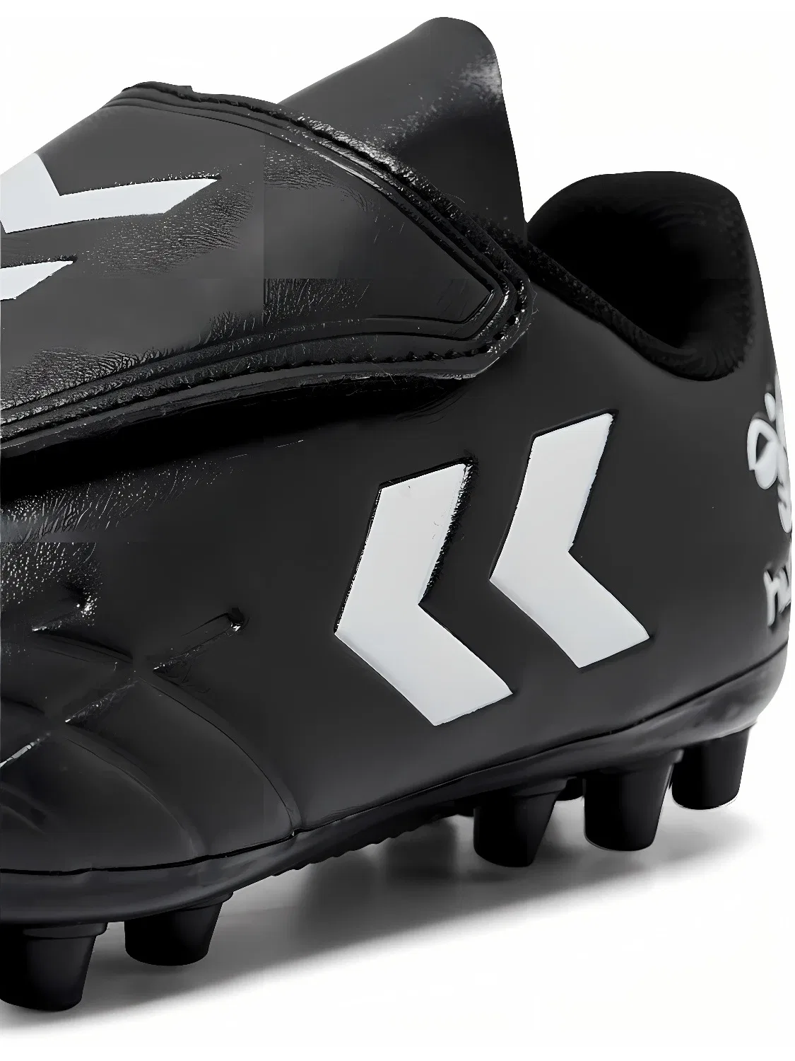 Футбольные бутсы детские черный Hummel Hattrick Mg Jr, черный — фото 2