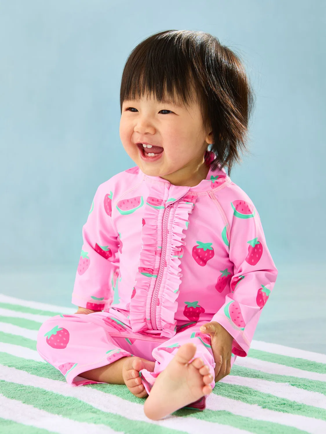 Купальник для защиты от солнца JoJo Maman Bébé Multi UV Sunsafe Suit, мульти