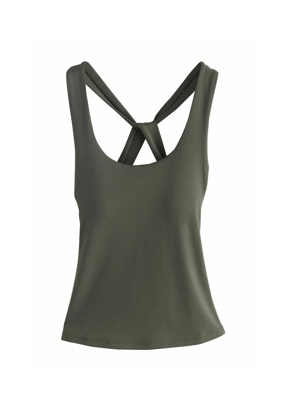 Жилет с перекрестной спинкой и стандартным кроем - Active Balance Next, Khaki Green