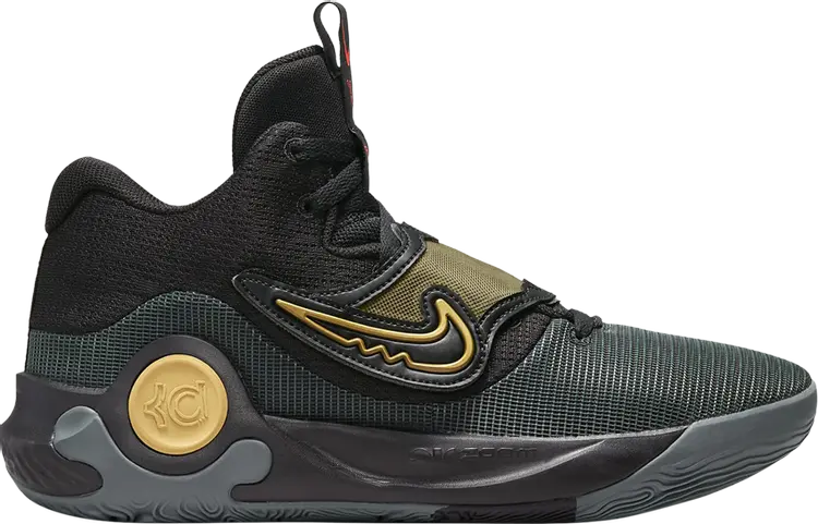 

Кроссовки Nike KD Trey 5 X 'Black Metallic Gold', черный