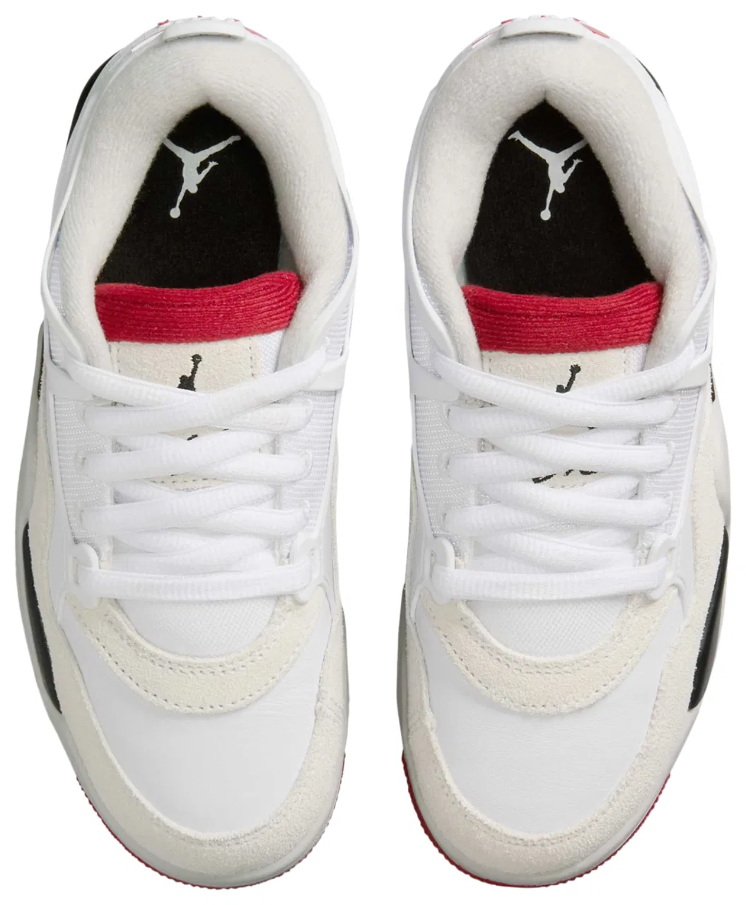 Кроссовки для мальчиков AJ 4 RM Jordan, цвет White/Red — фото 4