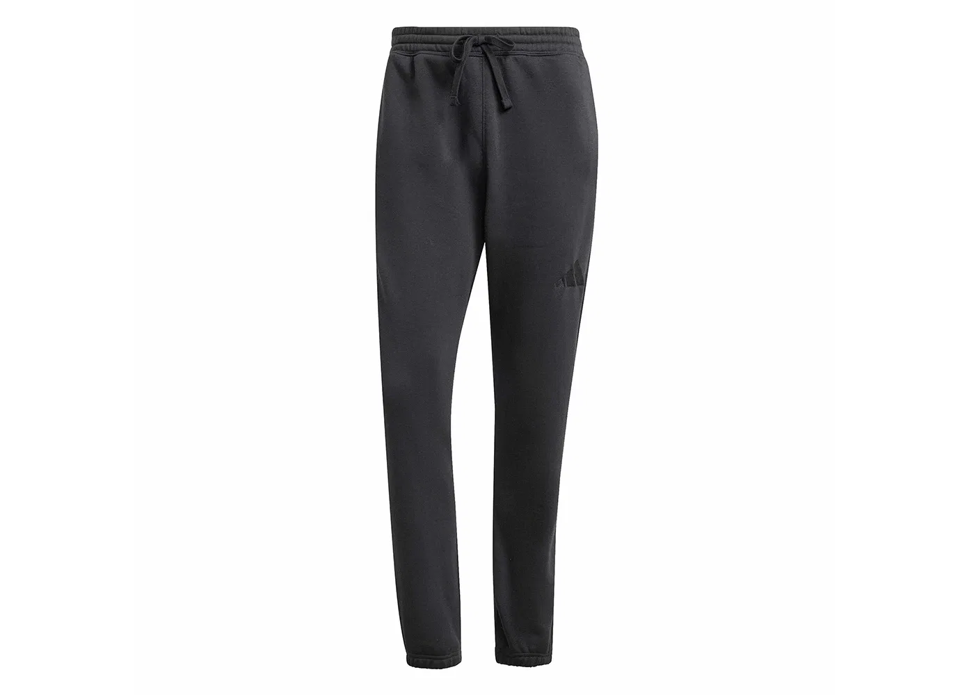 Мужские спортивные штаны с флисом Regular Tapered Pants Adidas, Black