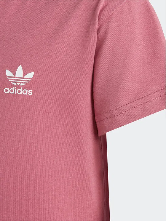 Футболка regular fit Adicolor T-Shirt Adidas, розовый — фото 4
