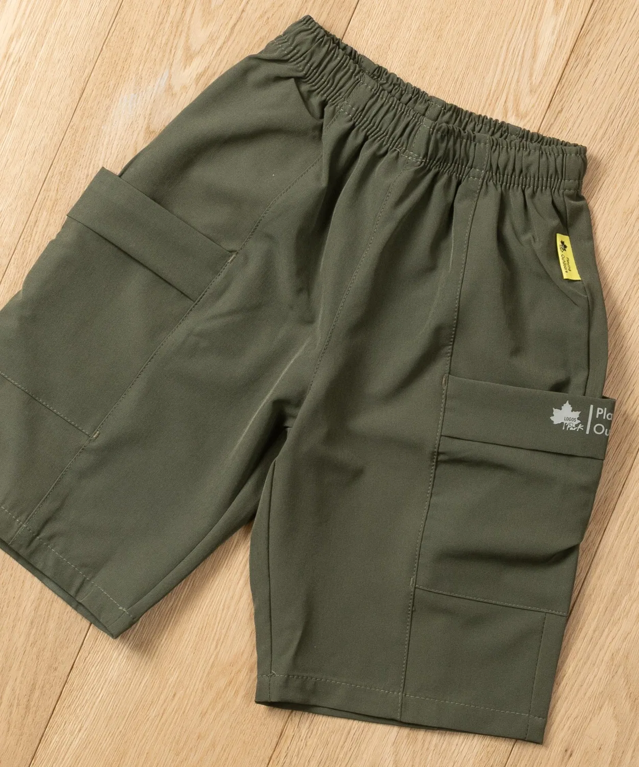 JOHN'S CLOSET Детские карго-брюки с утягивающим эффектом, LOGOS, Khaki