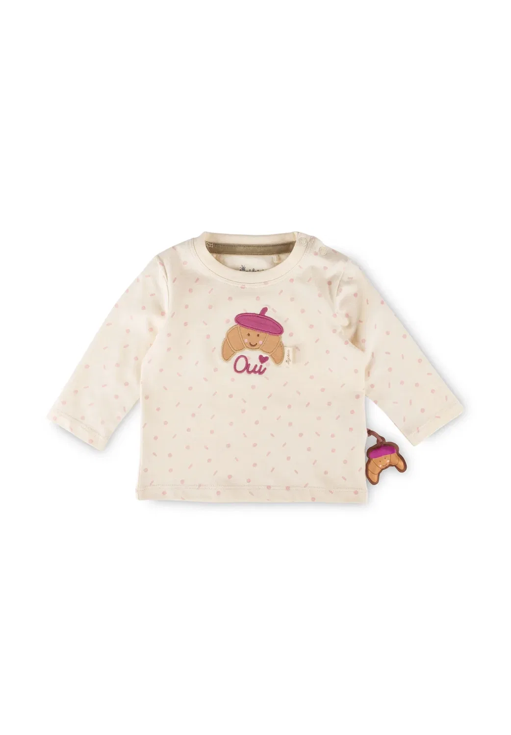 Langarmshirt petit croissant - топ с длинными рукавами Sigikid, Weiß