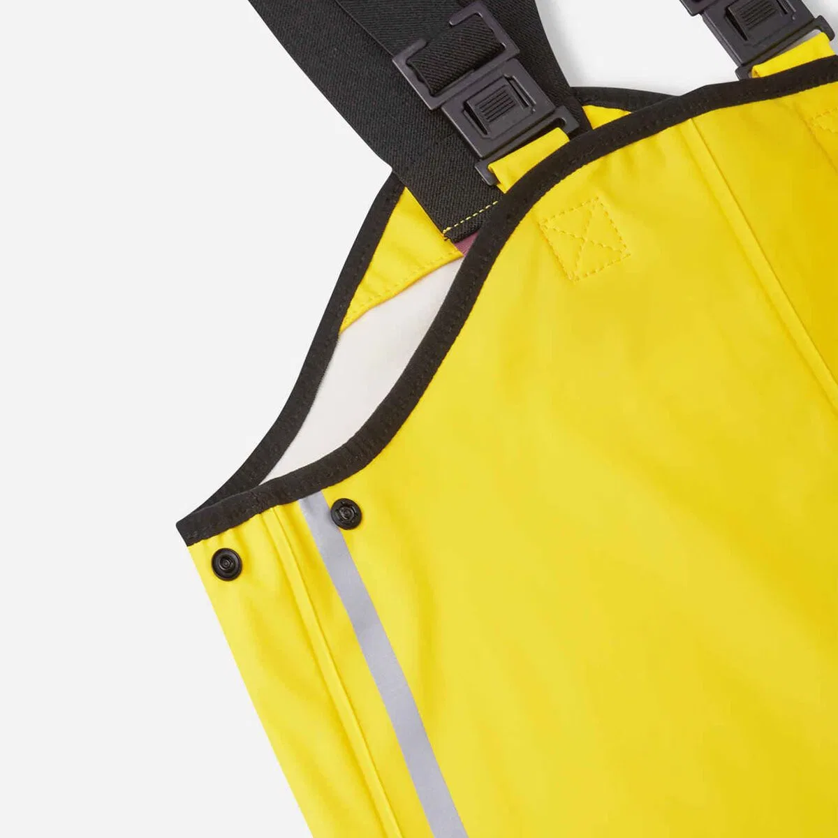 Детские дождевые штаны для мальчиков с подтяжками Reima, Yellow — фото 2