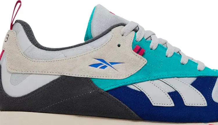 Кроссовки shoe palace x classic leather rc 1 'dart frog' Reebok, многоцветный — фото 3