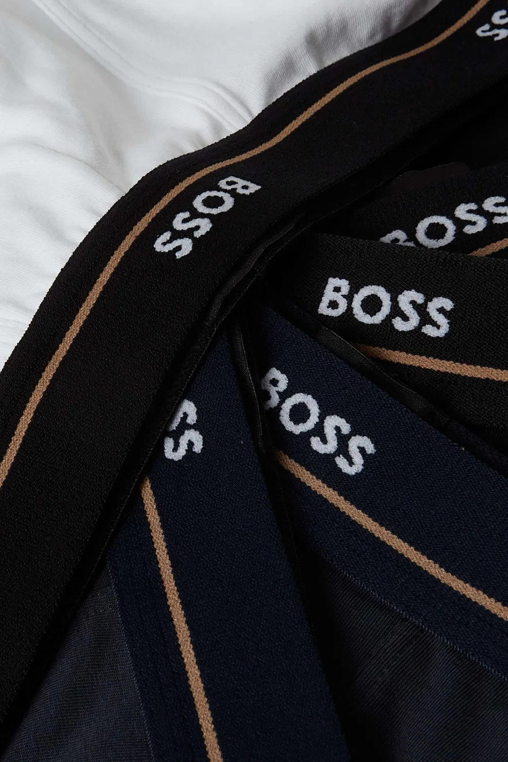Трусы-боксеры из хлопка с эластаном комплект из 5 штук BOSS — фото 2