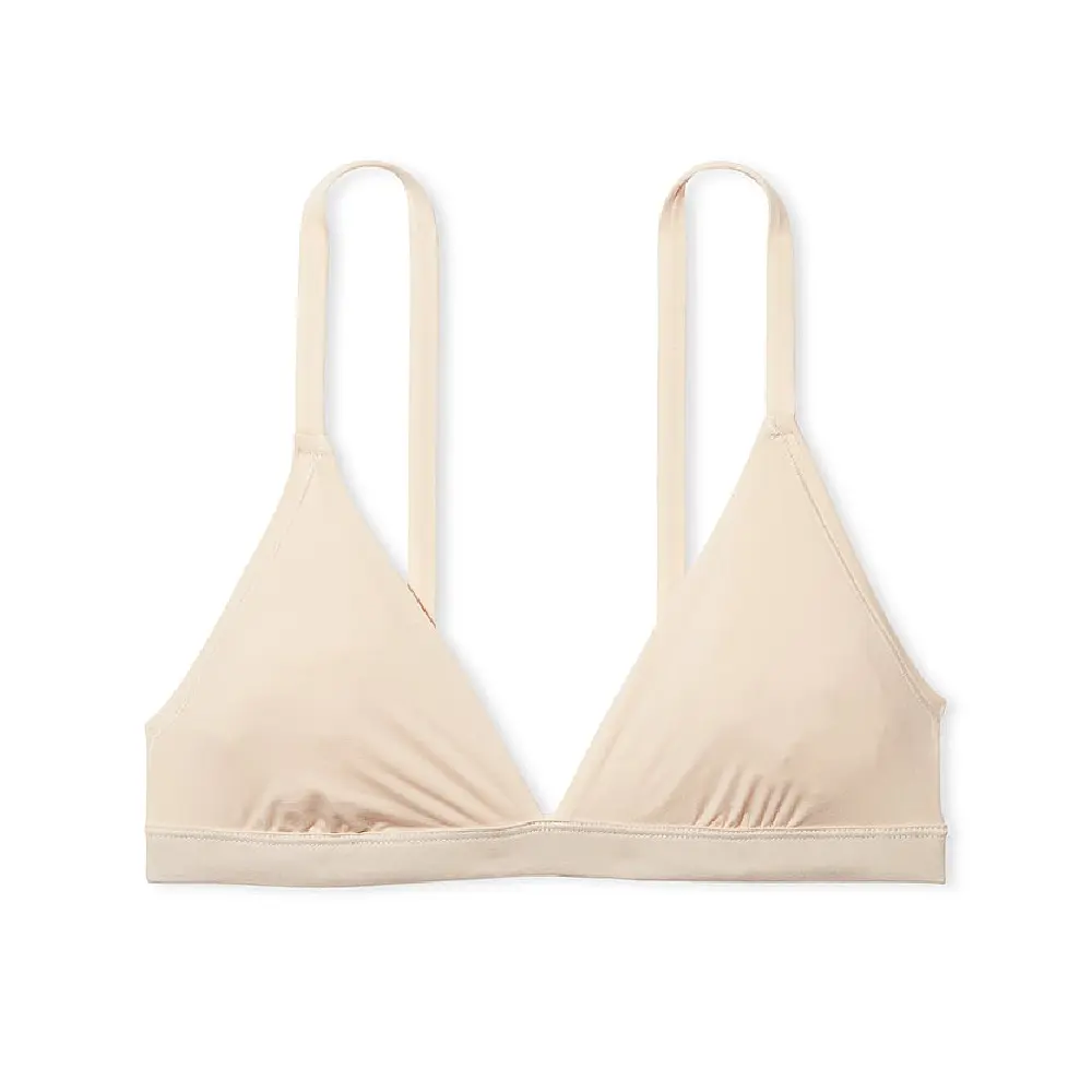

Бюстгальтер Victoria's Secret Pink Base Stretch Triangle, кремовый