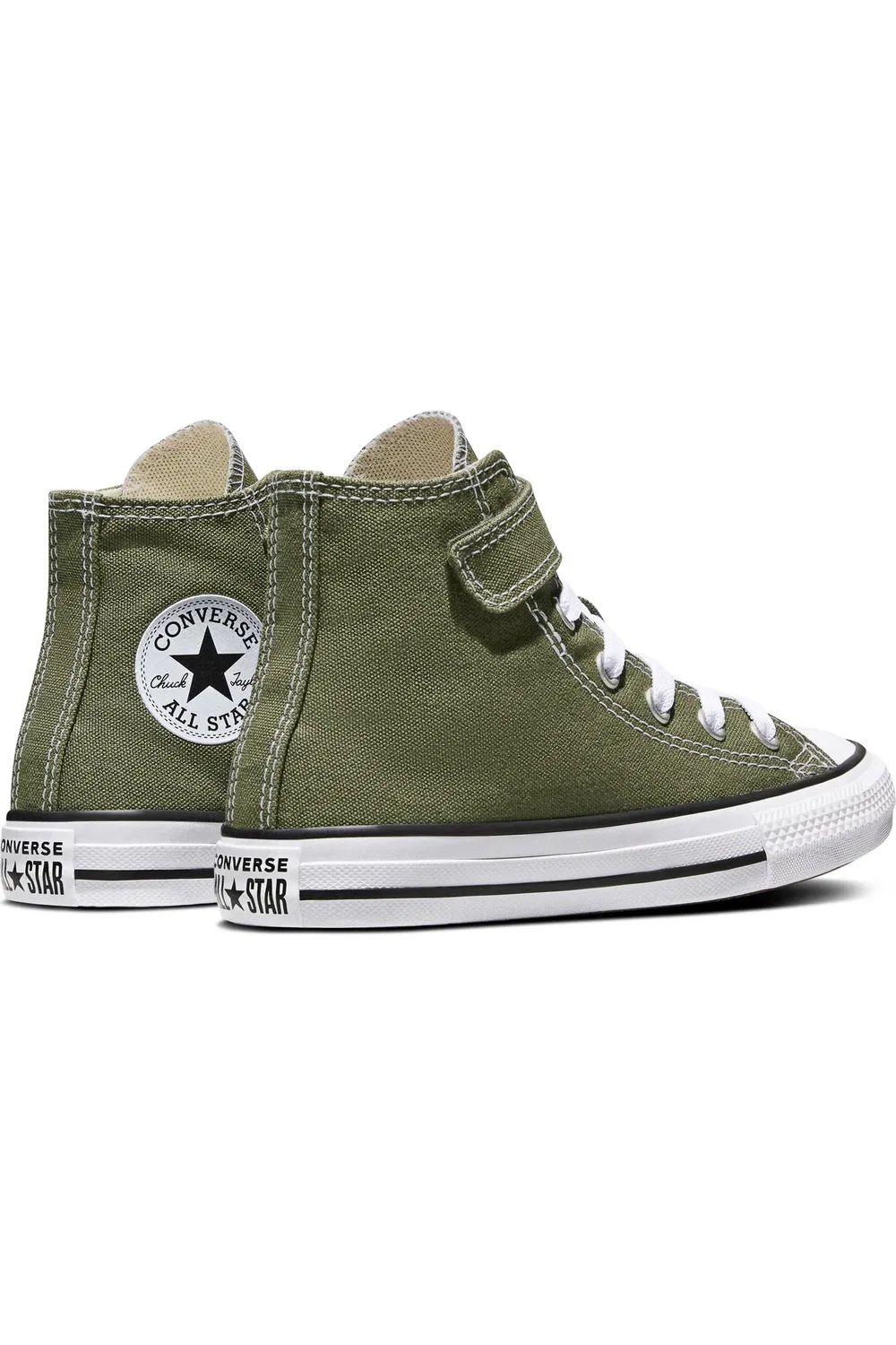 Кеды детские на шнурке-резинке и липучке Chuck Taylor All Star Easy On Converse, Utility — фото 4