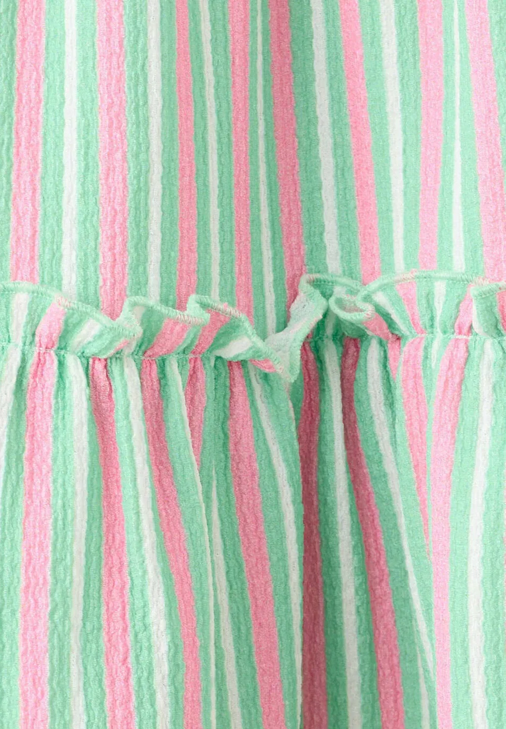 Детская юбка А-силуэта Mango Kids, Pink Green — фото 4