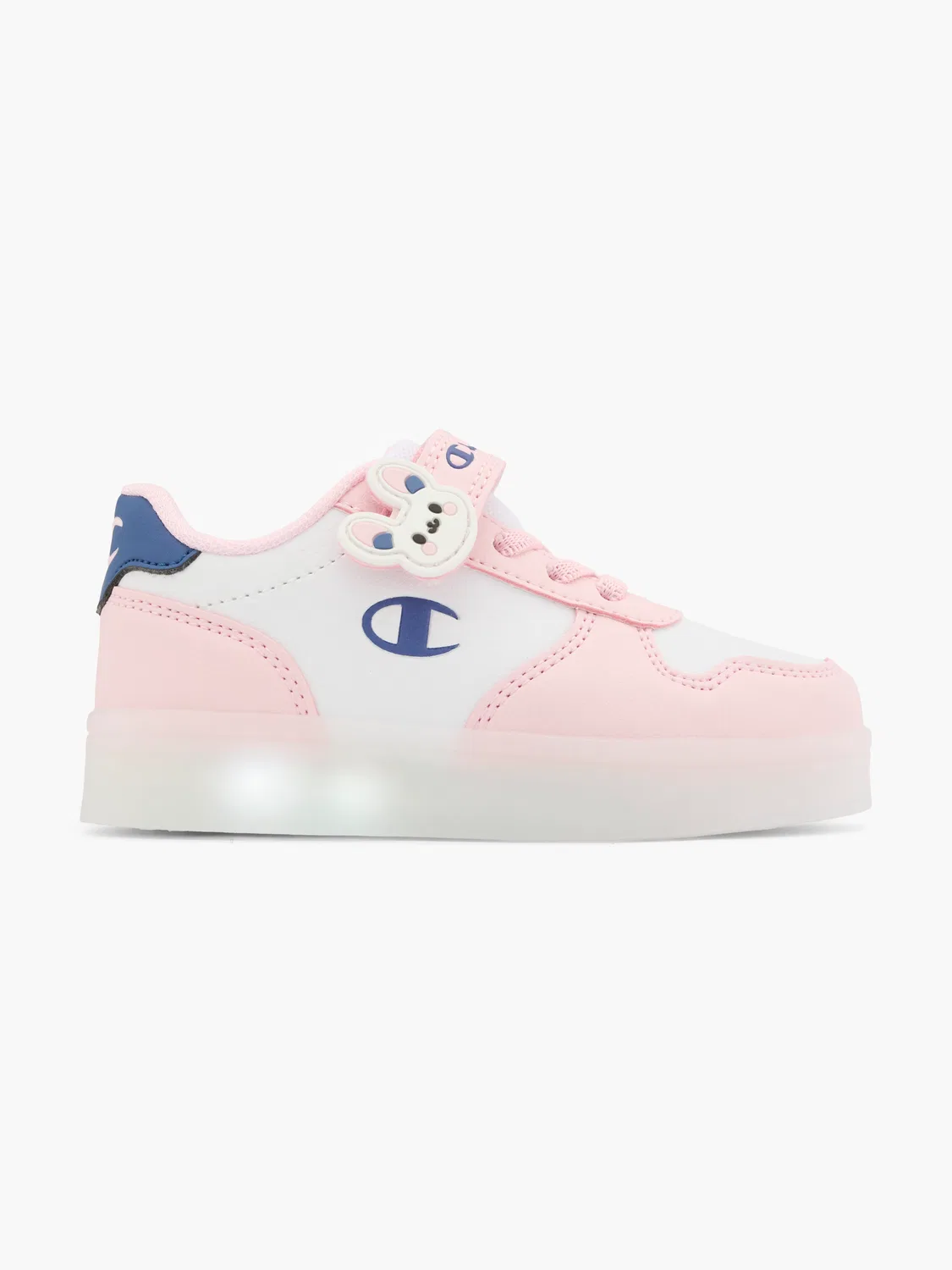 Детские кроссовки со светодиодами Champion GLW G TD, цвет Rose Gold