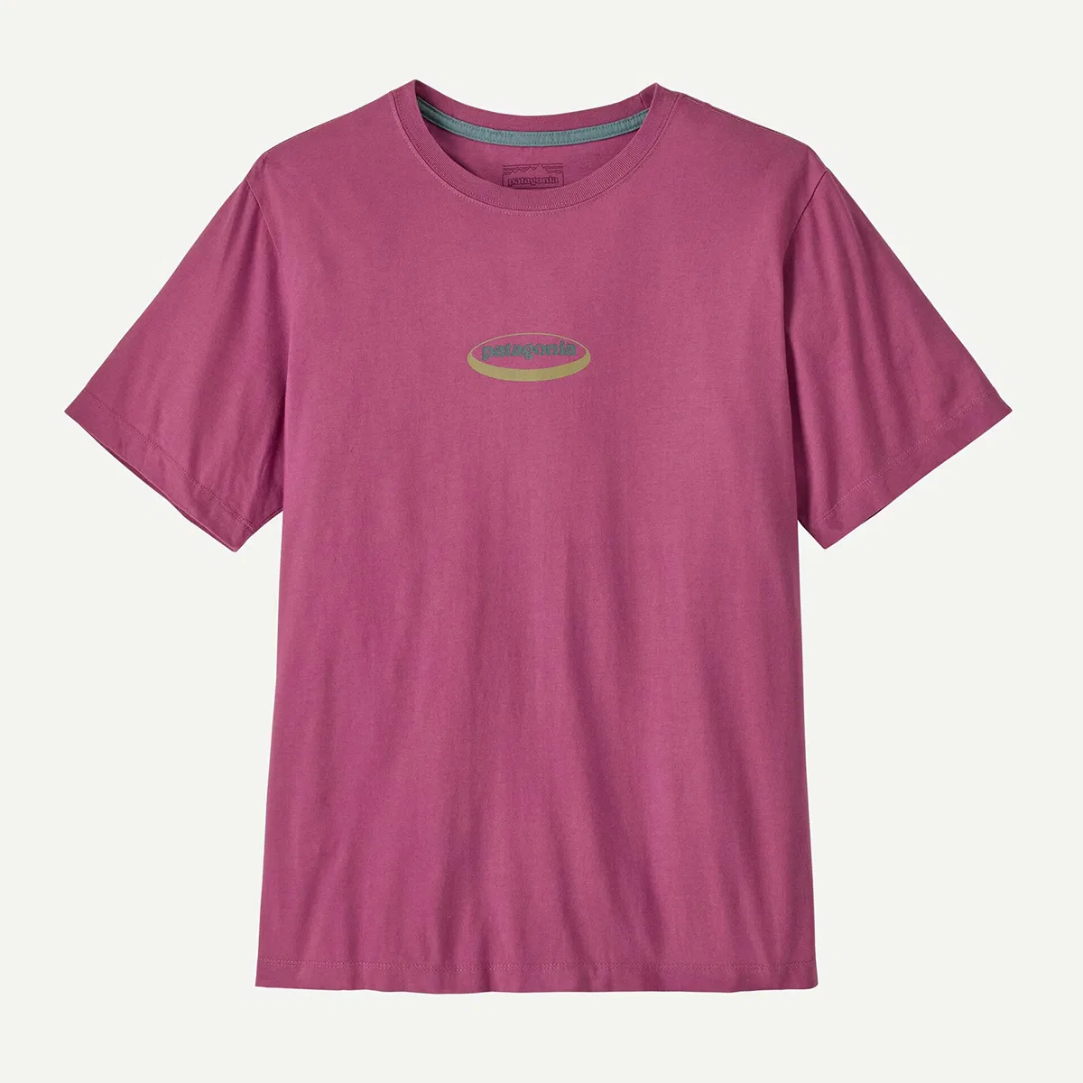 Мужская футболка с принтом '95 Oval Logo T-Shirt Patagonia, New Navy: Kaleido — фото 2