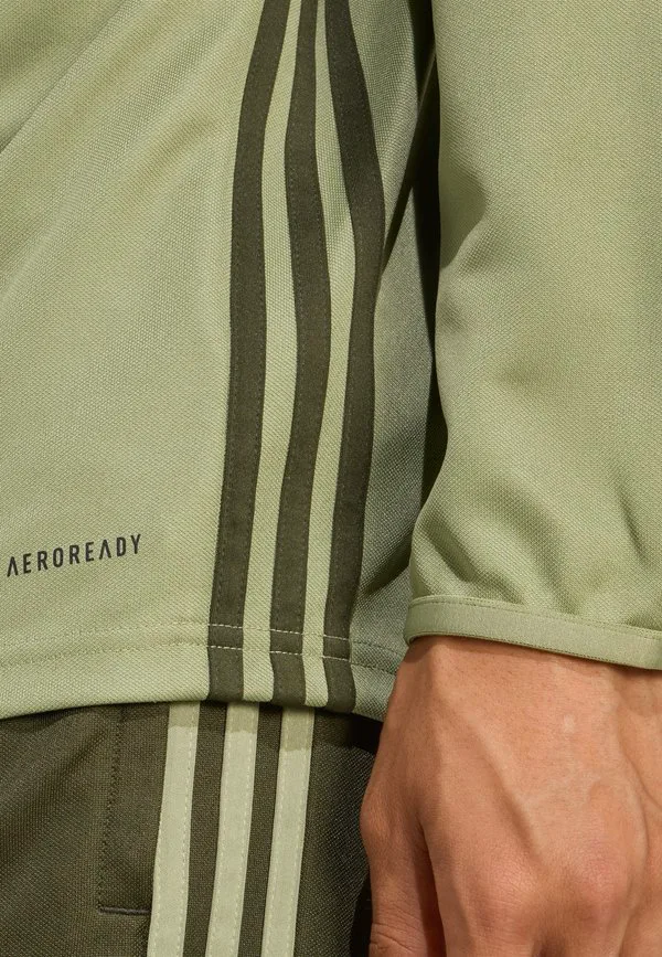 Спортивная футболка tiro25 Adidas Performance, Tent Green Night Cargo Impact Orange — фото 4