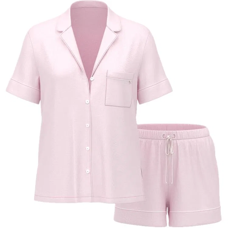 Женский комплект пижамы с длинным рукавом Heather Pink Petal, Victoria's Secret